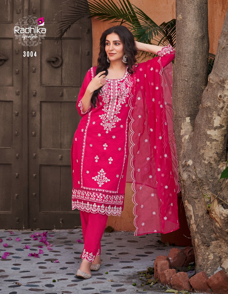 RADHIKA LIFESTYLE SEHNAZ VOL-3 3001 TO 3006 4