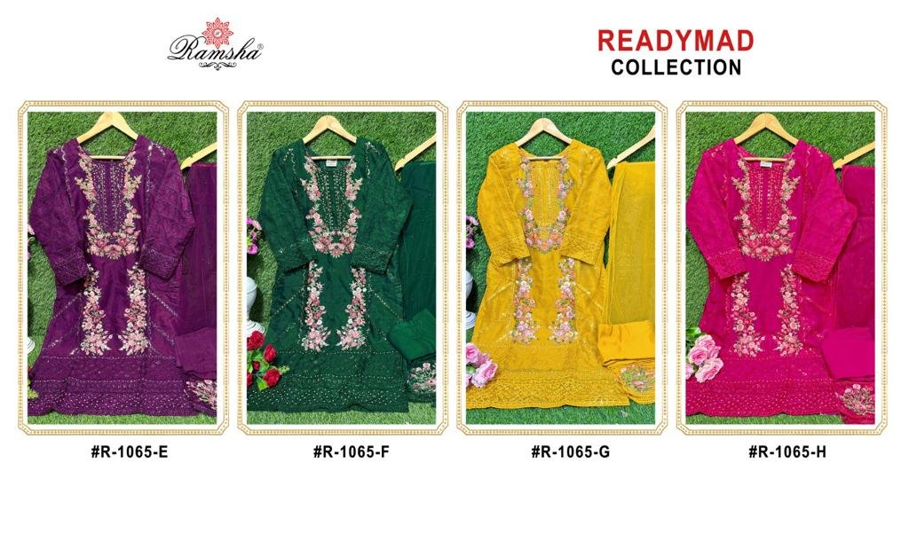 Ramsha Suit Ready Made Collection R-1065 Colors 5