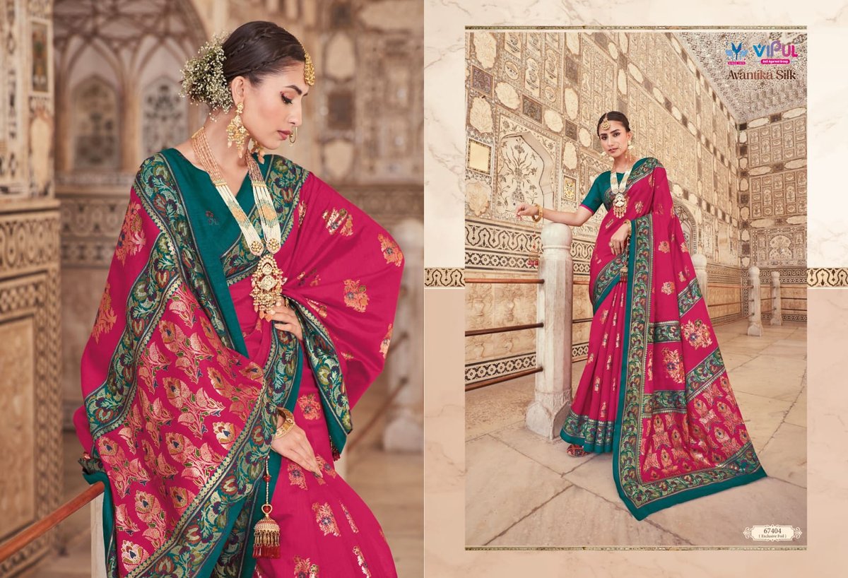 Vipul Fashion Avantika Silk 67401-67409 Series 4