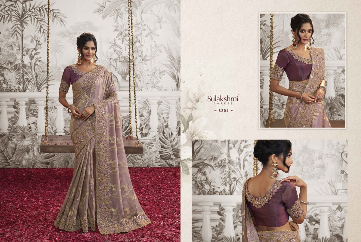 SULAKSHMI SAREES NOOR 8201 TO 8213 4