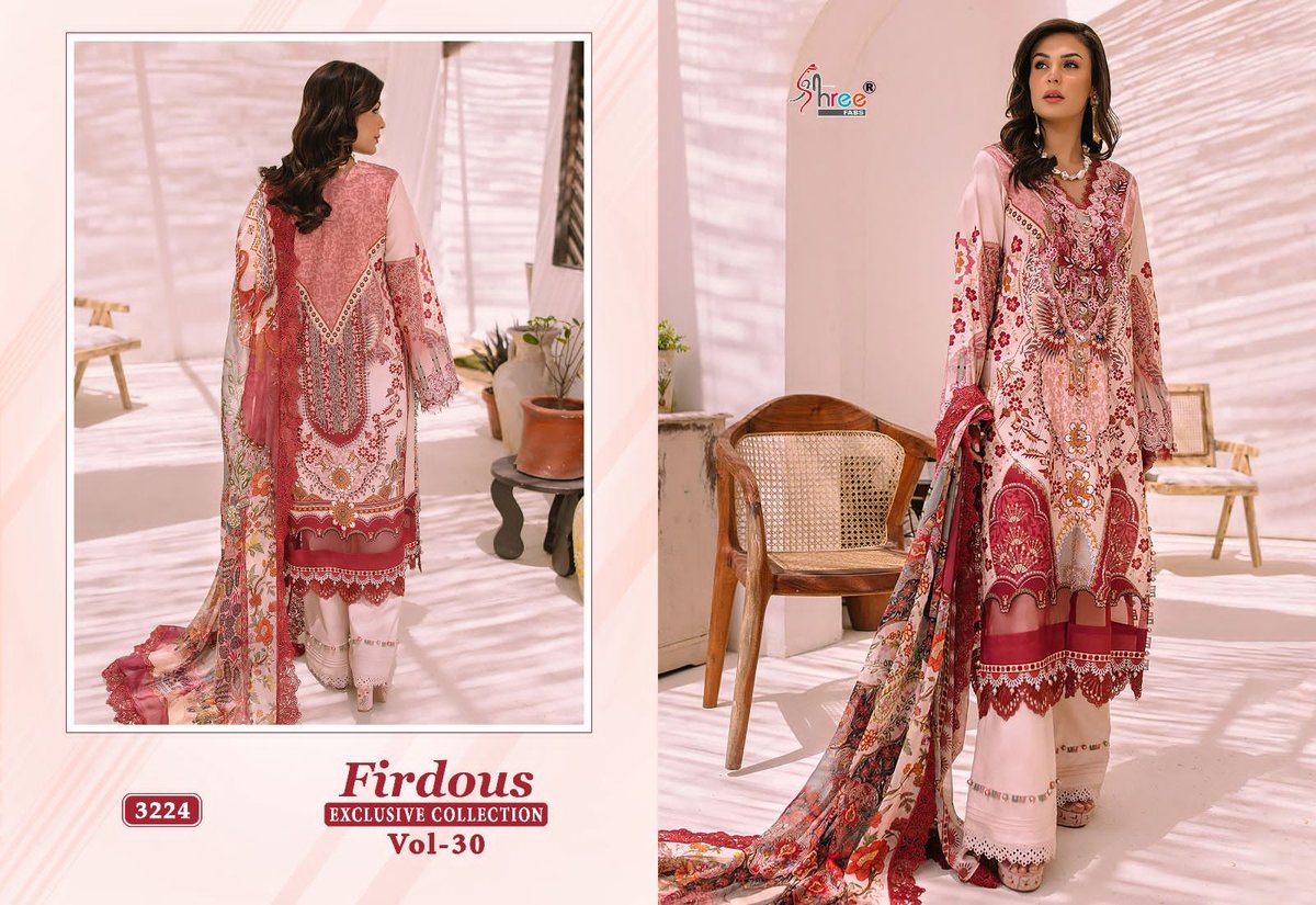 Shree Fab Firdous Exclusive Collection Vol-30 3219-3226 Series 6