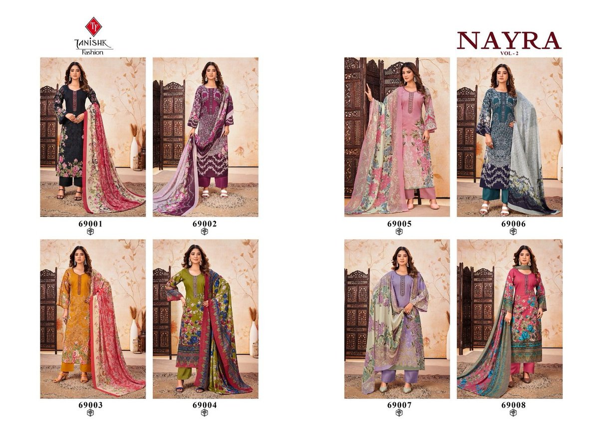 TANISHK FASHION NAYRA VOL-2 69001 TO 69008 9