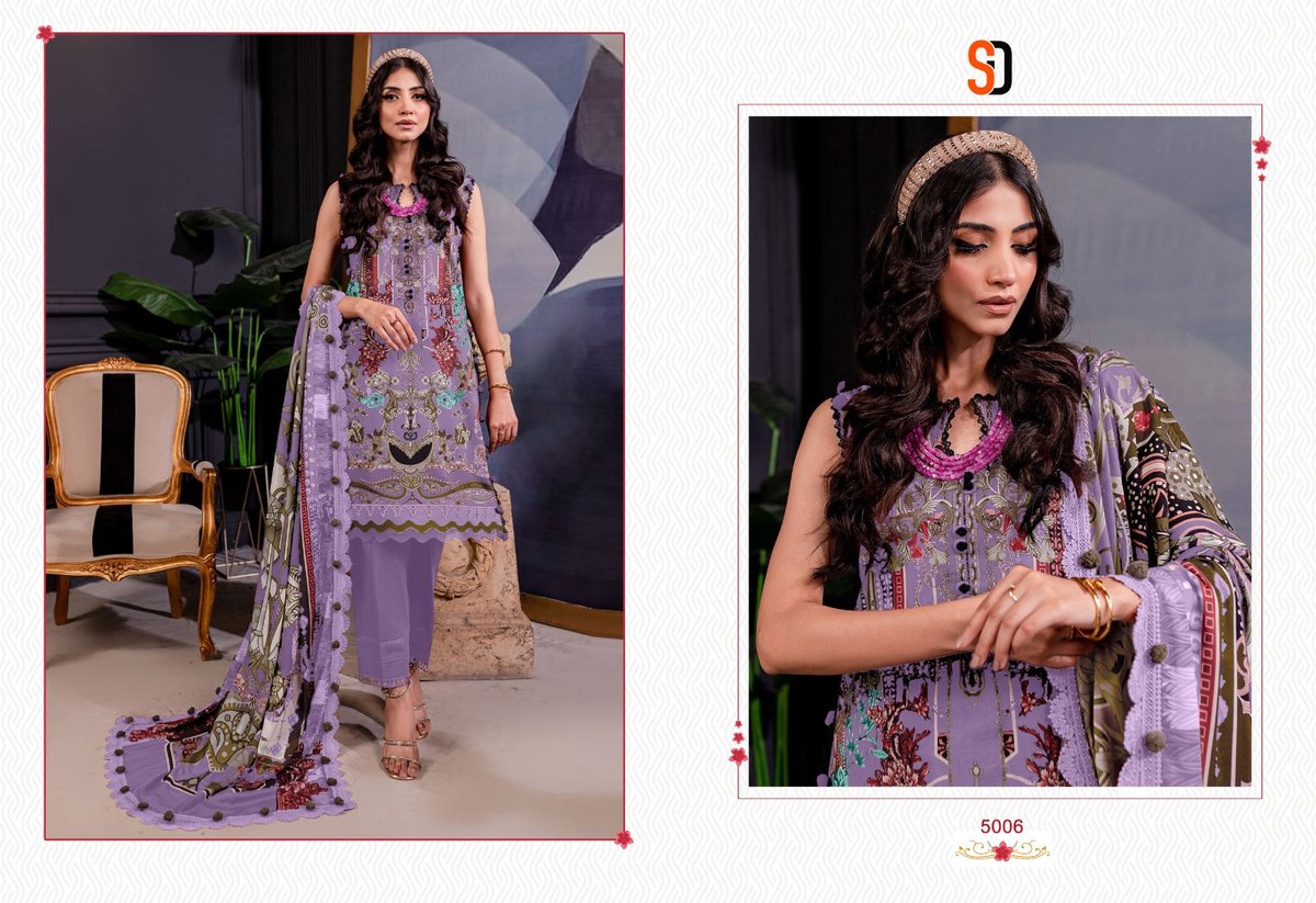 SHARADDHA DESIGNER BLISS VOL-05 5001 TO 5006 6