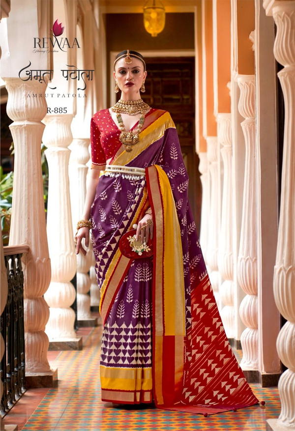 Rewaa Amrut Patola R-885 to R-893 Series