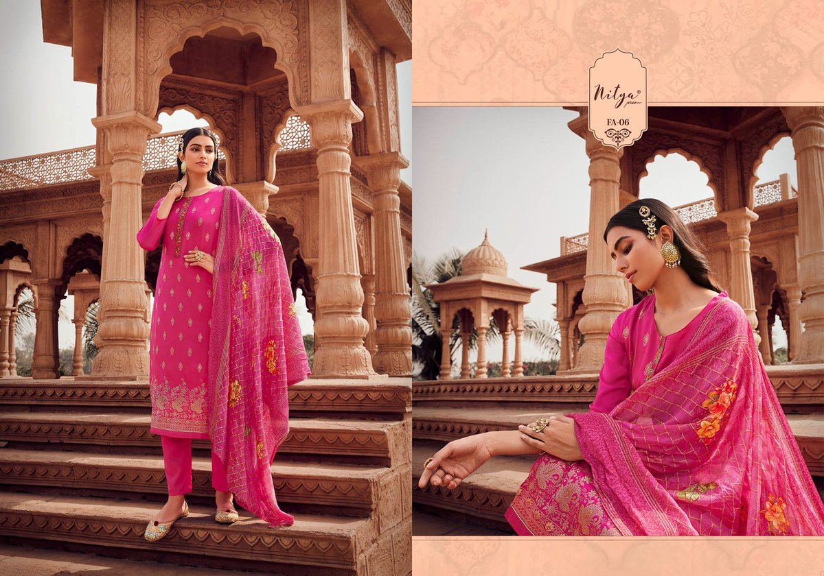 LT Fabric Nitya Falak FA-01 to FA-06 Series 6