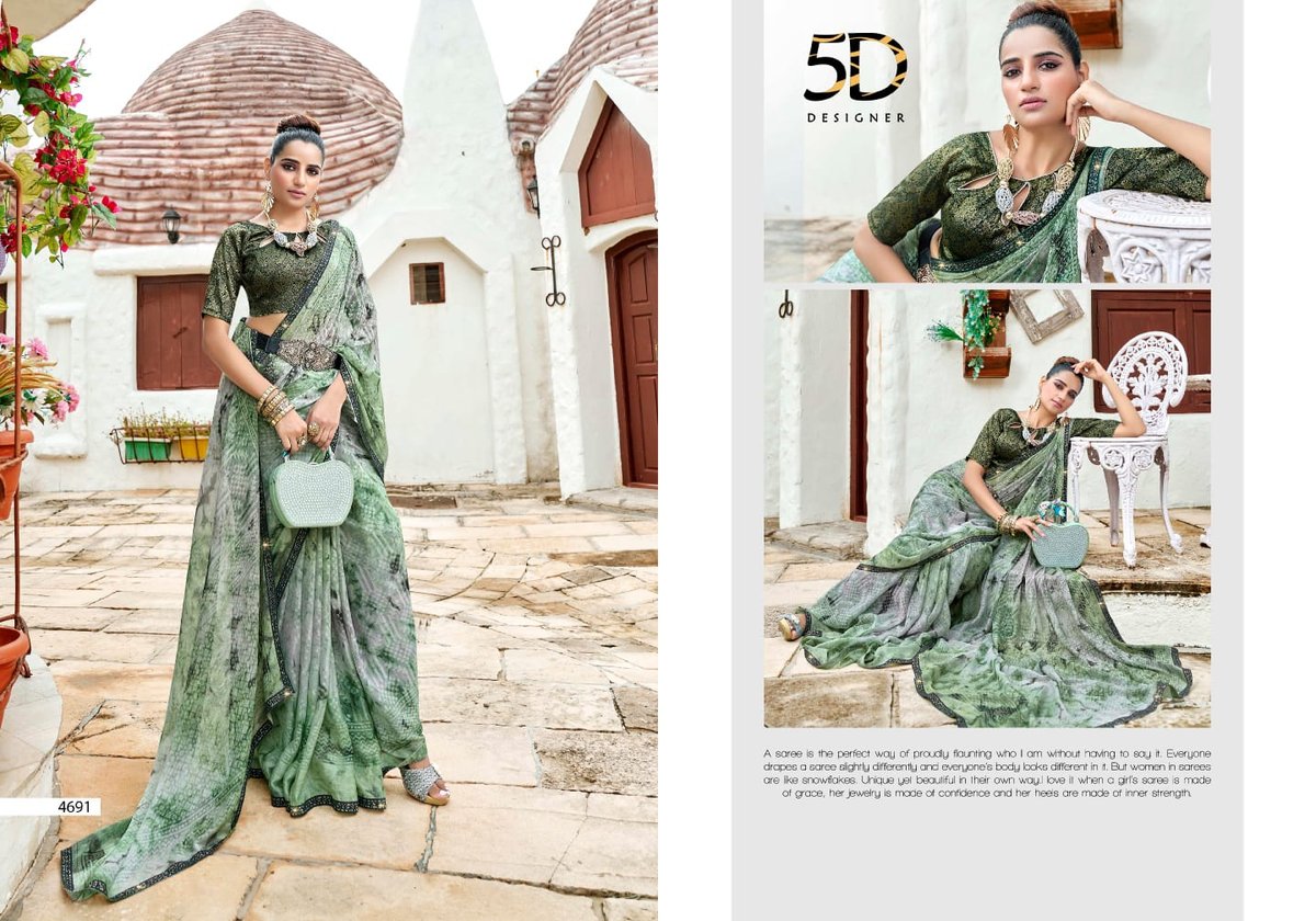 5D DESIGNER ESHITA 4688 TO 4695 4
