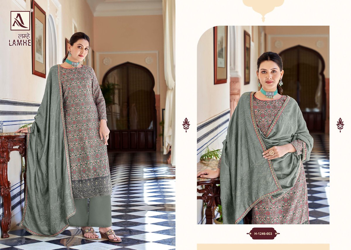 Alok Suit Lamhe 1246-001 to 1246-006 Series 3