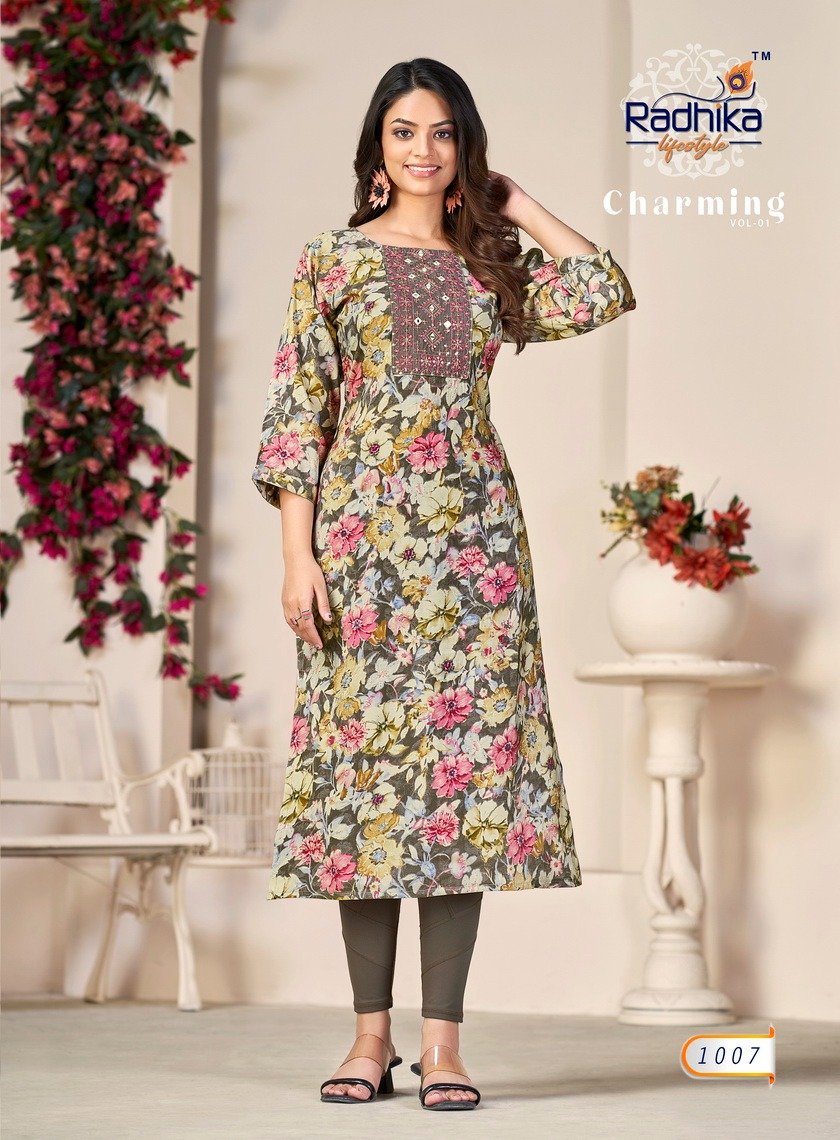 Radhika Lifestyle Charming Vol-1 1001-1008 Series 7