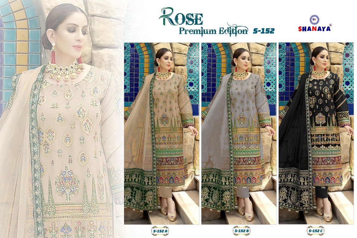 Shanaya Fashion Rose Premium Edition S-152 Colors 7