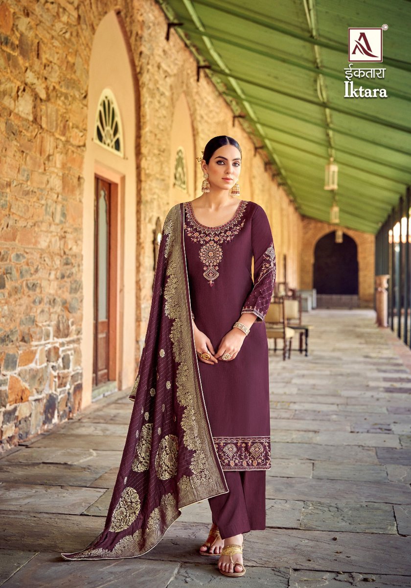 ALOK SUIT IKTARA H-1413-001 TO H-1413-006 1