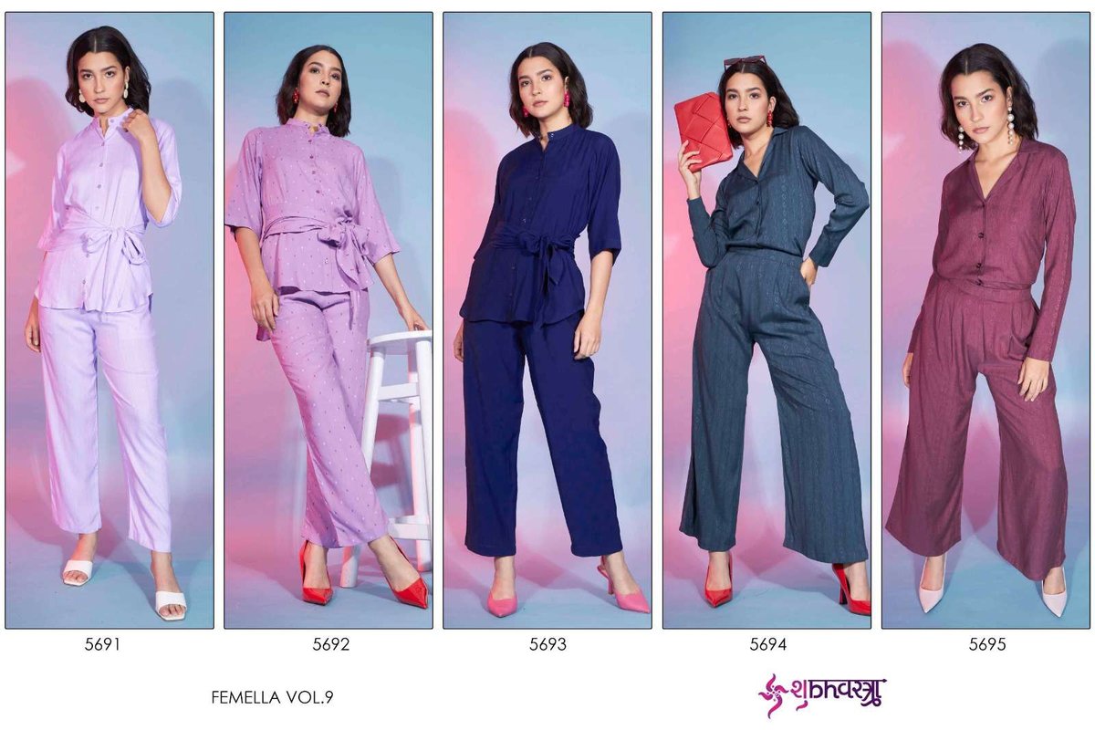 Shubh Vastra Femella Vol-9 5691-5695 Series 6