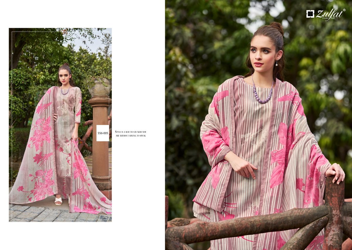 ZULFAT DESIGNER MARYAM VOL-5 556-001 TO 556-008 5