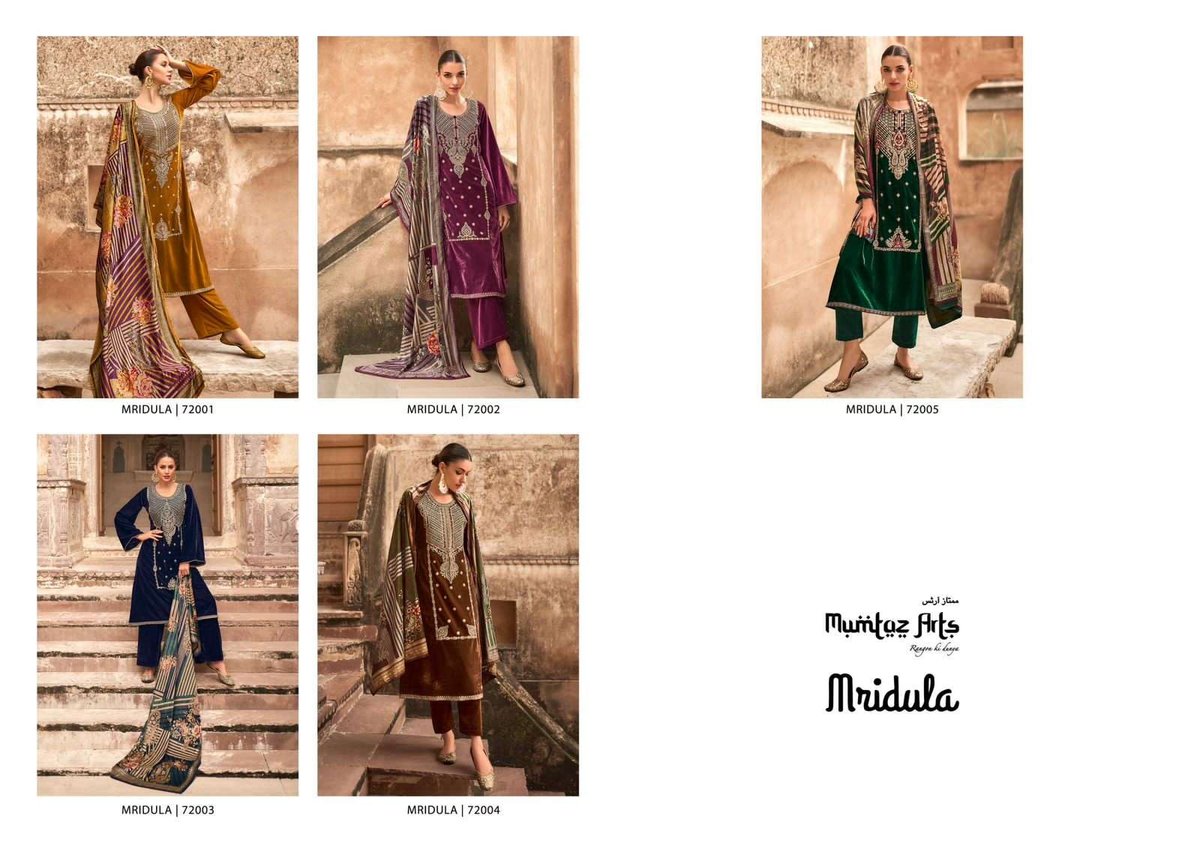 Mumtaz Arts Mridula 72001-72005 Series 6