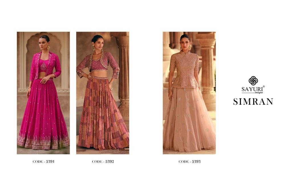 SAYURI DESIGNER SIMRAN 5391-5393 SERIES 4