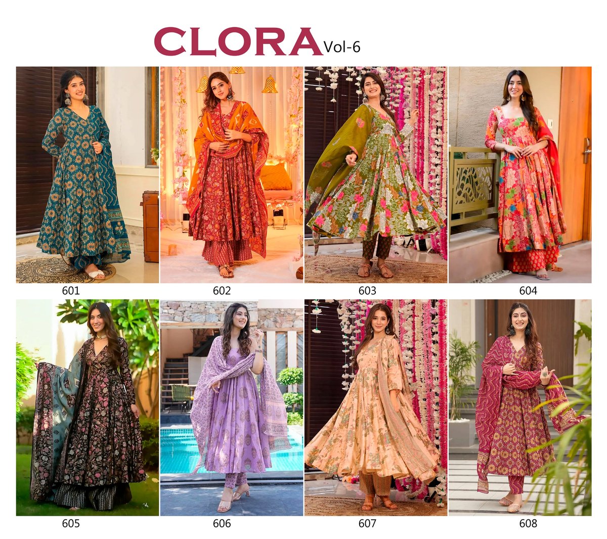 LUCAYA CLORA VOL-06 601 TO 608 9