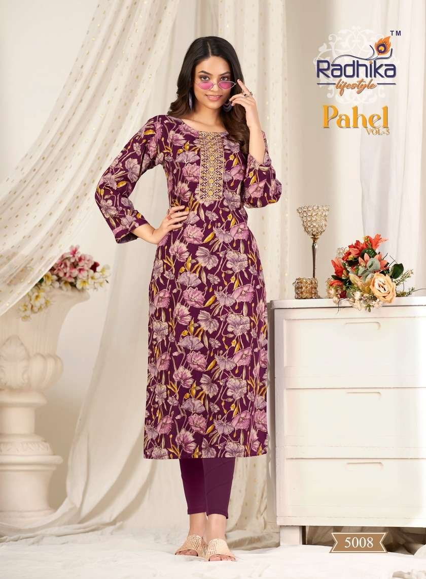 Radhika Lifestyle Pahel Vol-5 5001-5009 Series 8