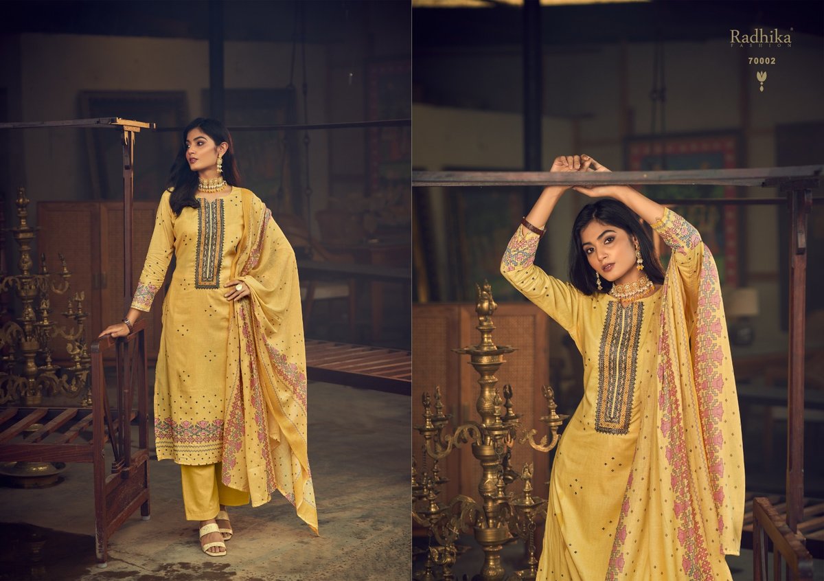RADHIKA FASHION AZARA MUSSARET VOL-24 70001 TO 70008 2