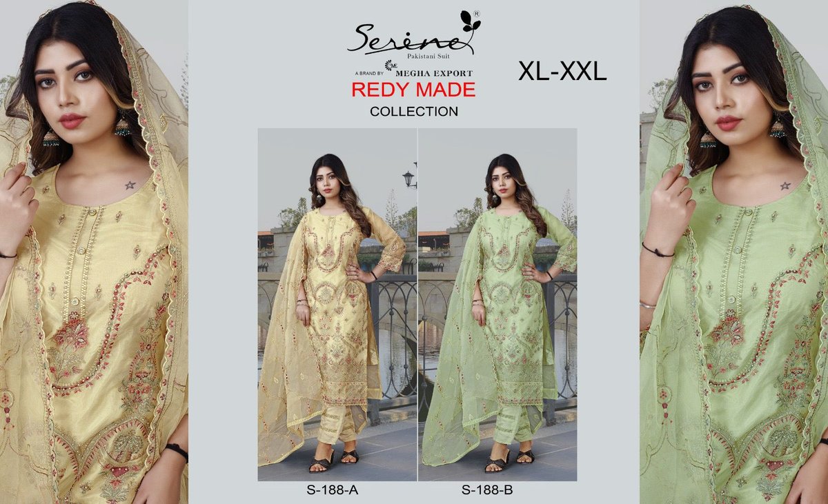 Serine Pakistani Suit S-188 Colors 5