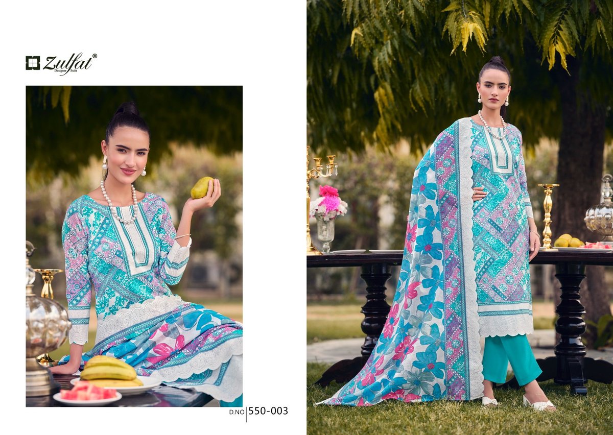 ZULFAT DESIGNER HAKOBA 550-001 TO 550-008 3