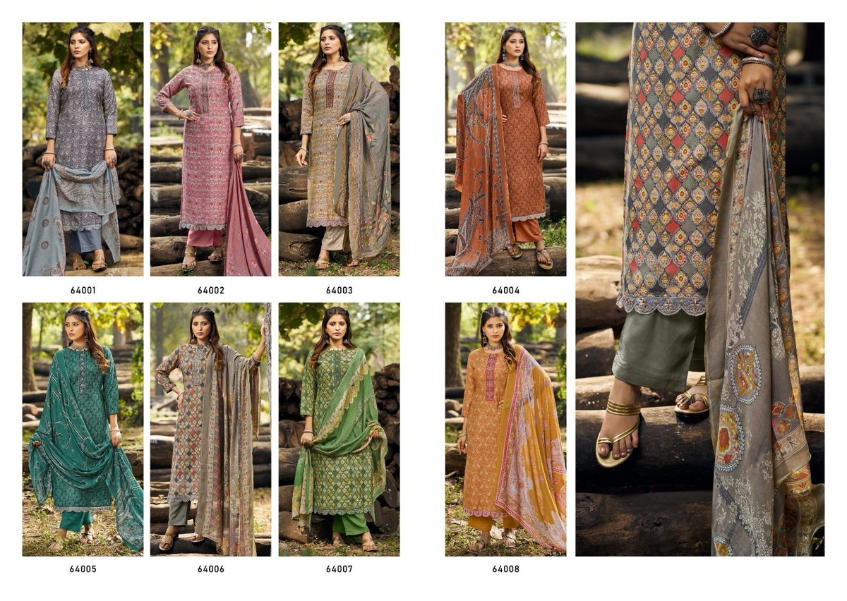 NISHANT FASHION SAADHVI 64001 TO 64008 9