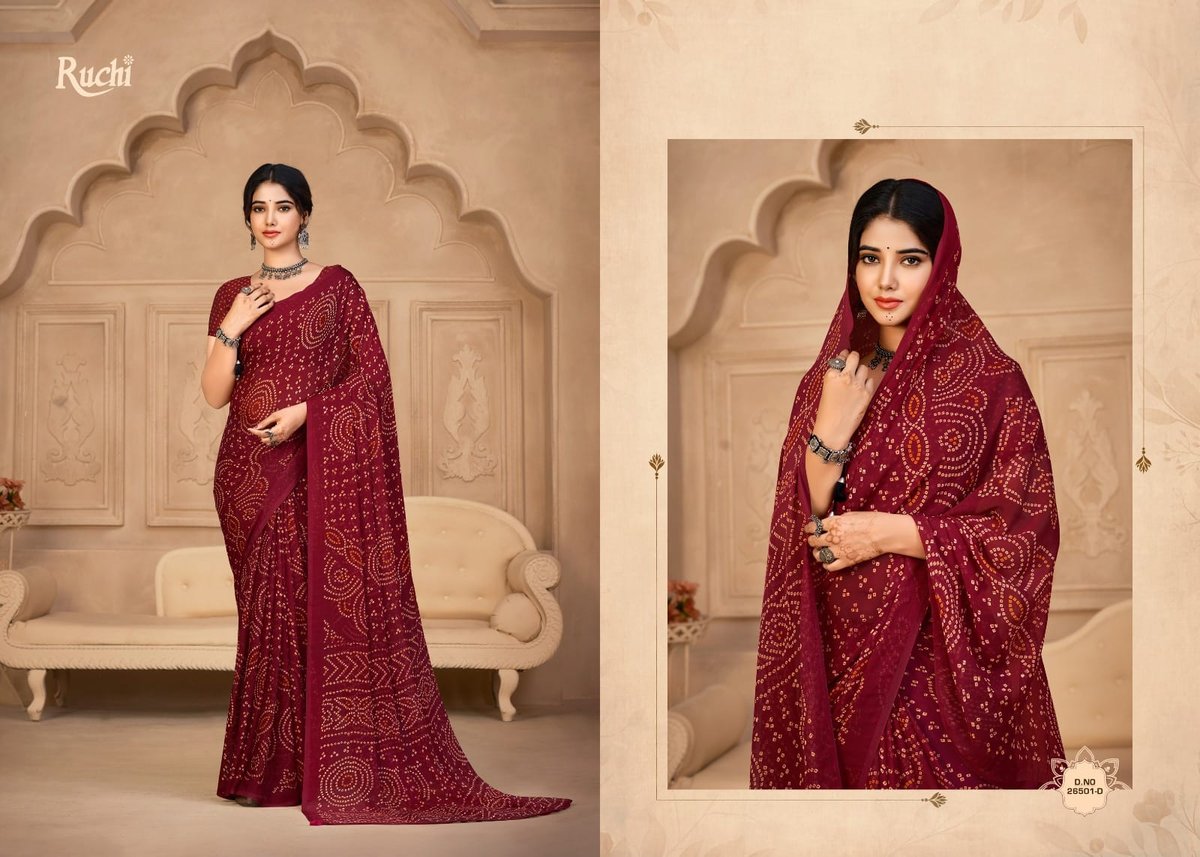 RUCHI STAR CHIFFON 134TH EDITION 26501-A TO 26503-D 4