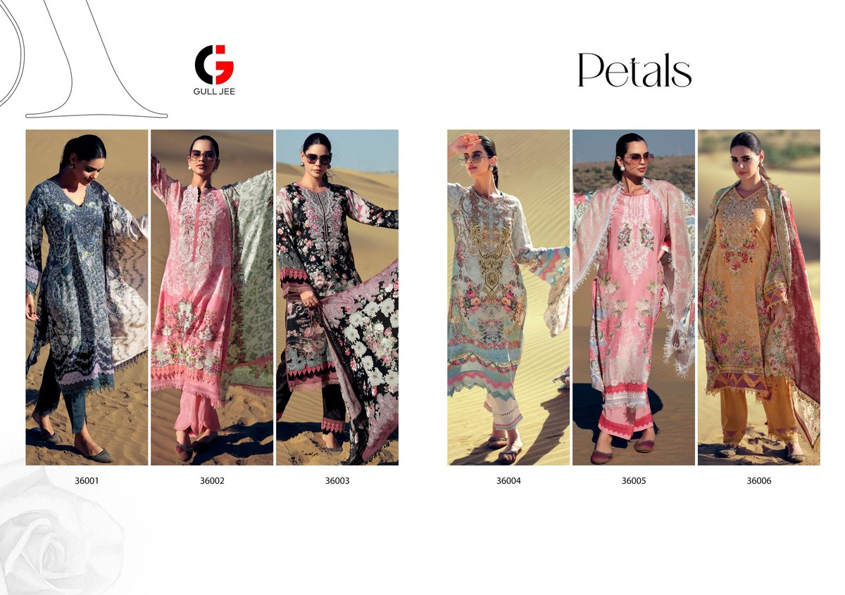 GULL JEE PETALS 36001 TO 36006 7