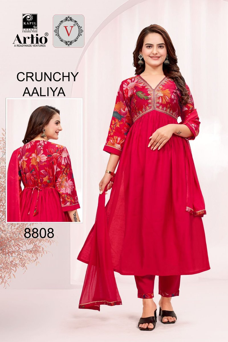 KAPIL TRENDZ VEDA CRUNCHY AALIA 8801 TO 8809 8