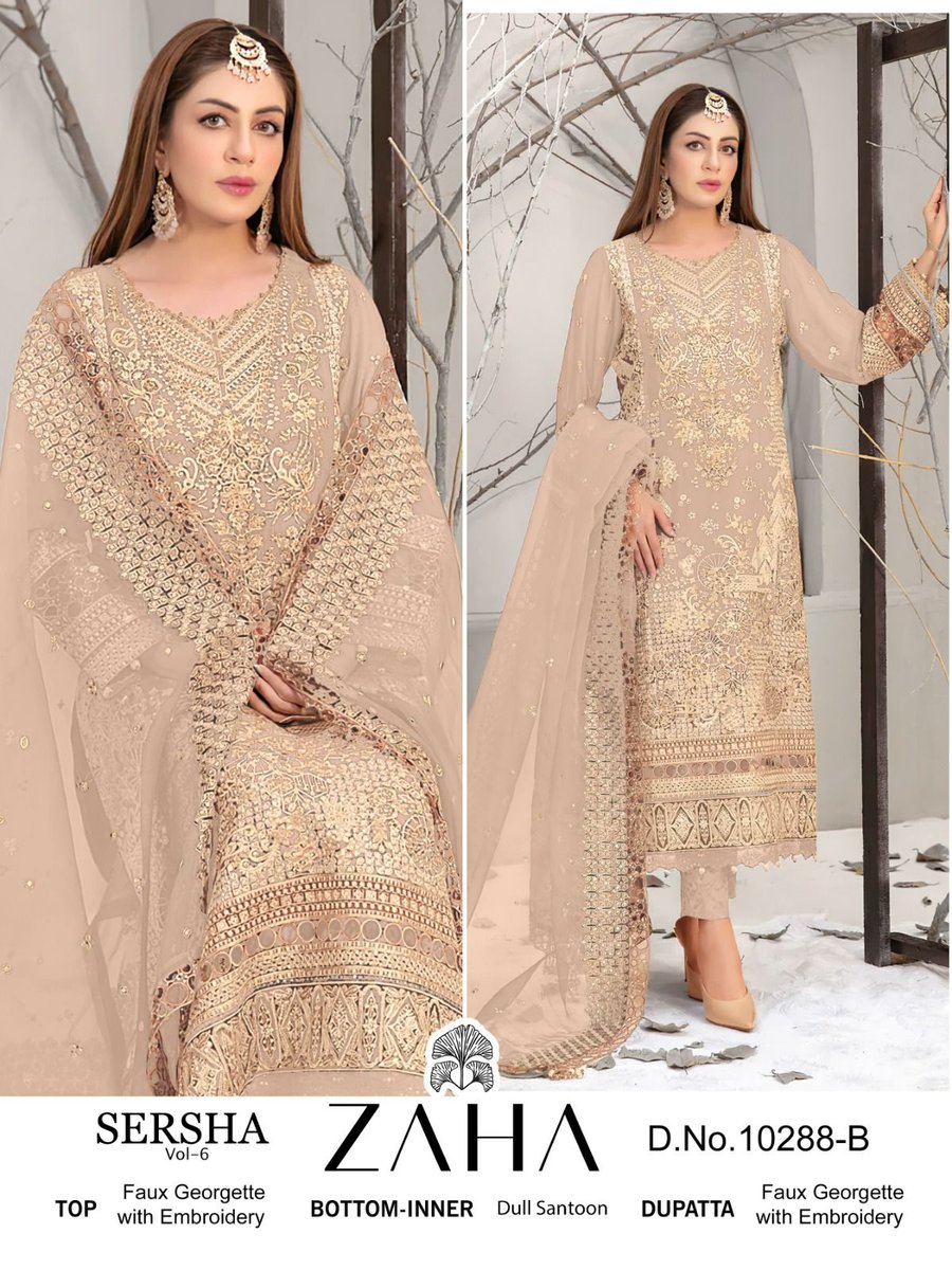 ZAHA SERSHA VOL-6 10288-A TO 10288-D 2