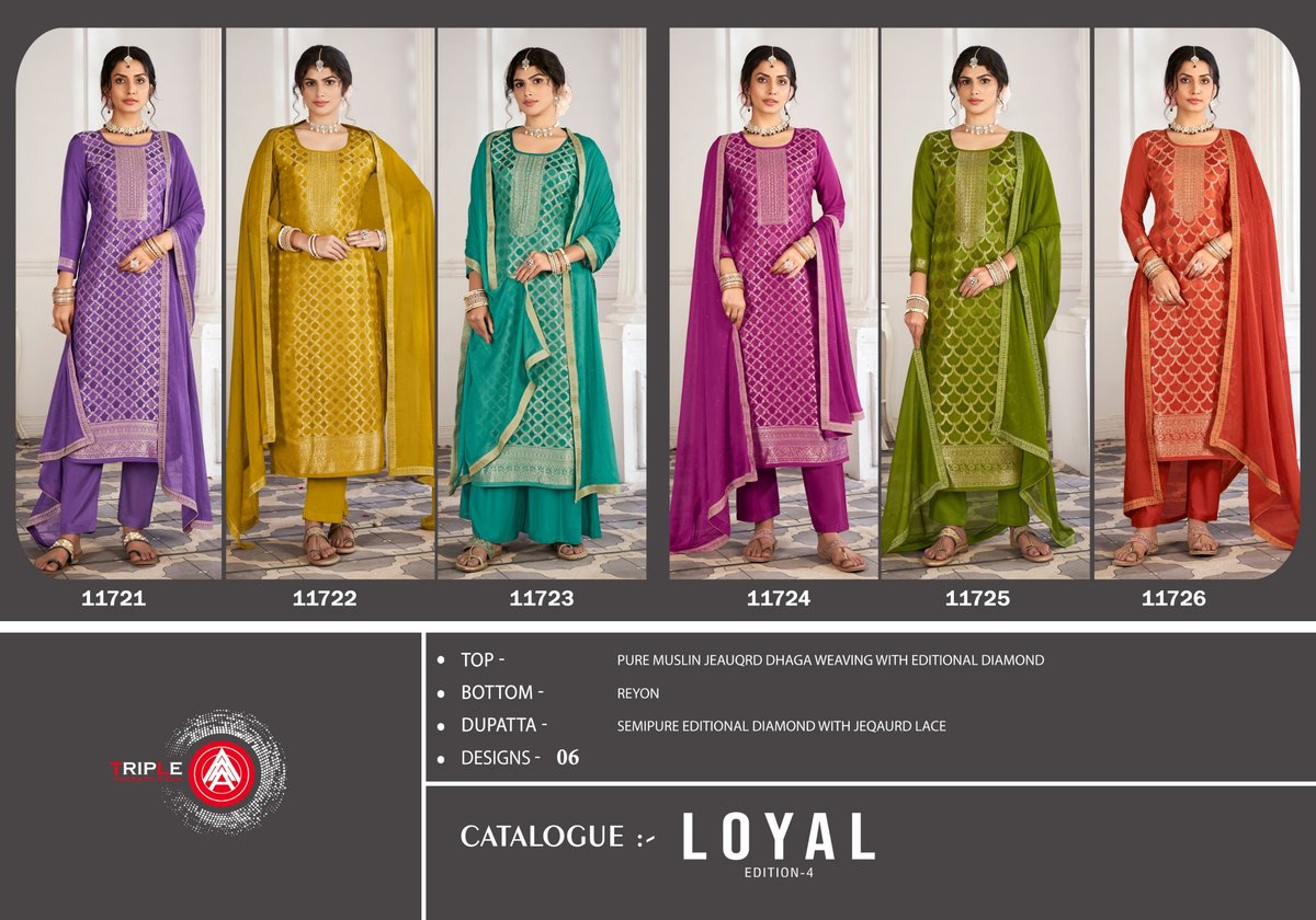 TRIPLE AAA LOYAL EDITION-4 11721 TO 11726 7