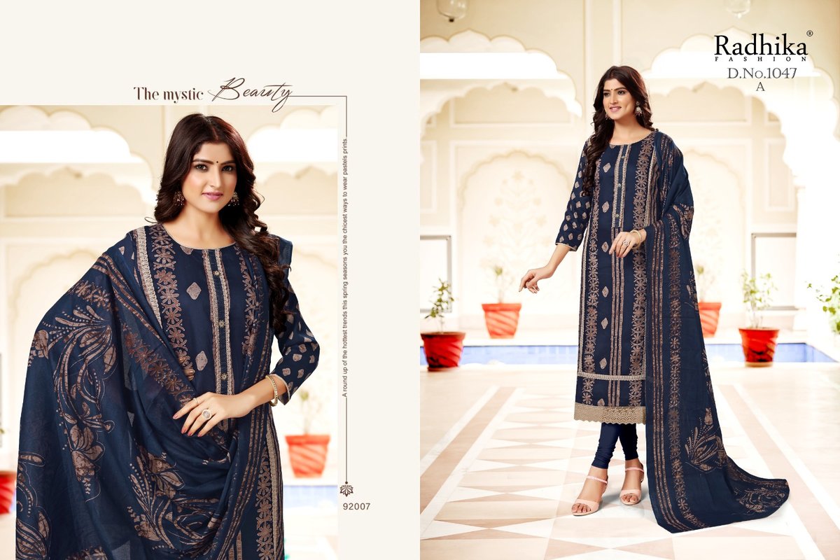 RADHIKA FASHION AZARA ROCKET 1047-A TO 1047-D 1