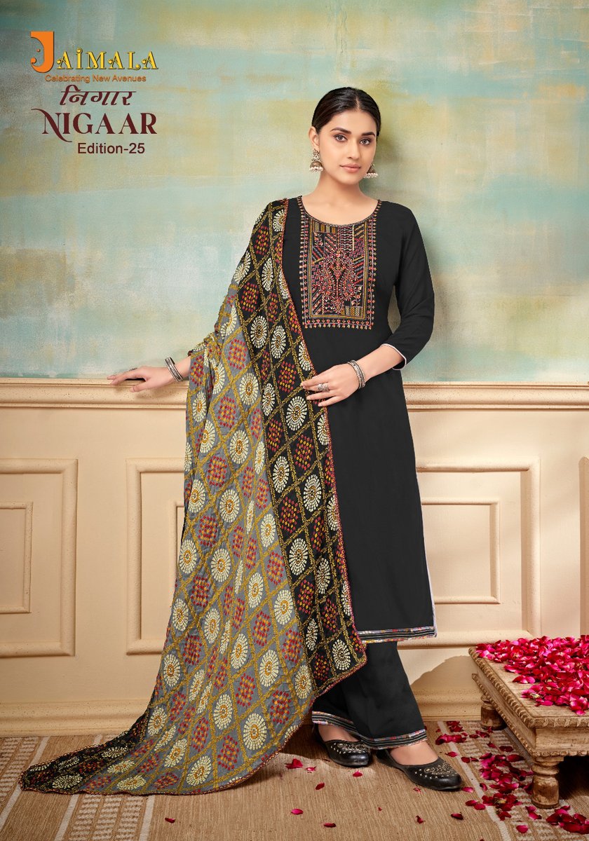 ALOK SUIT JAIMALA NIGAAR - 25 H-1461-001 TO H-1461-008 6