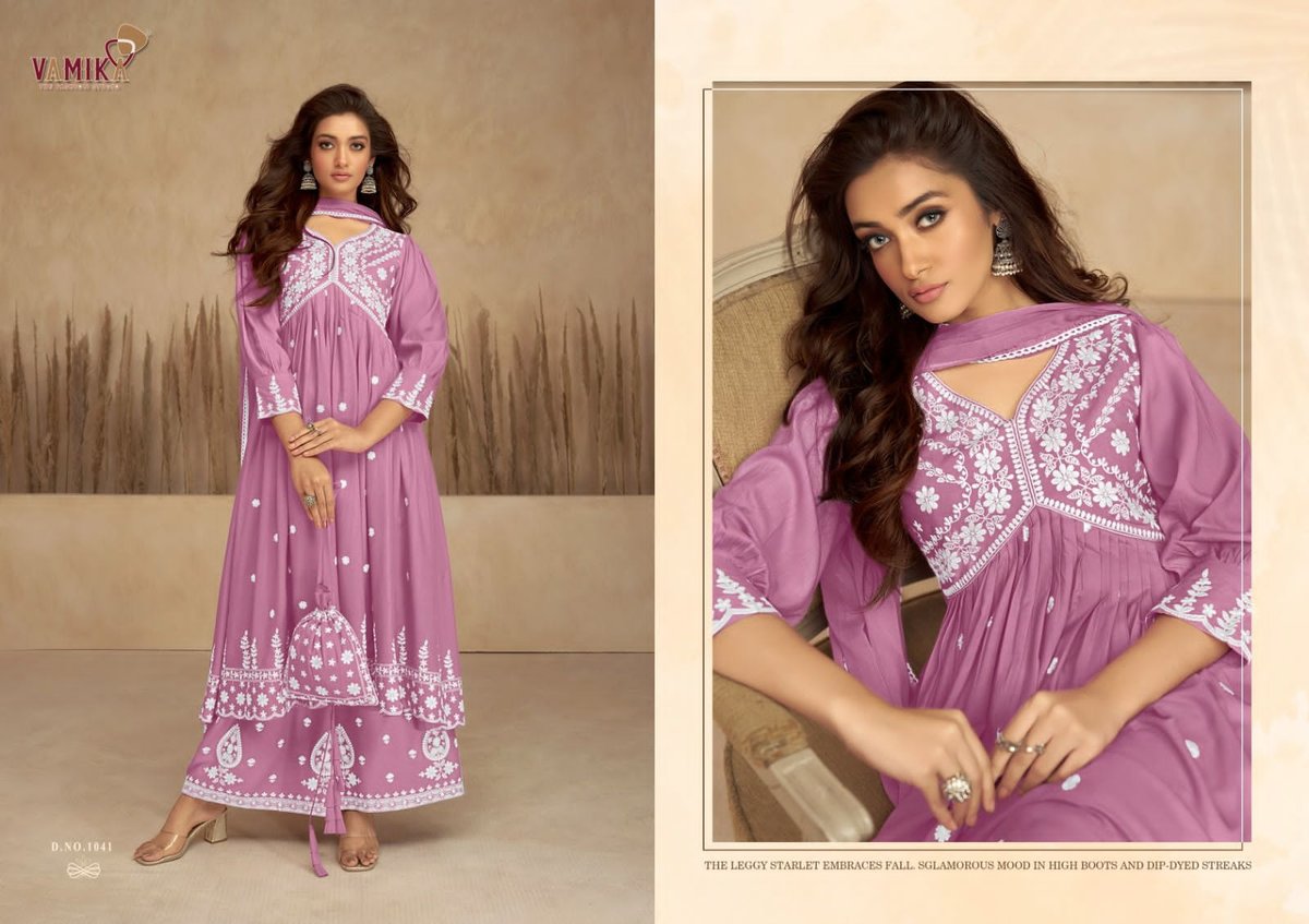 Vamika Fashion Lakhnavi Vol-7 1037-1042 Series 5