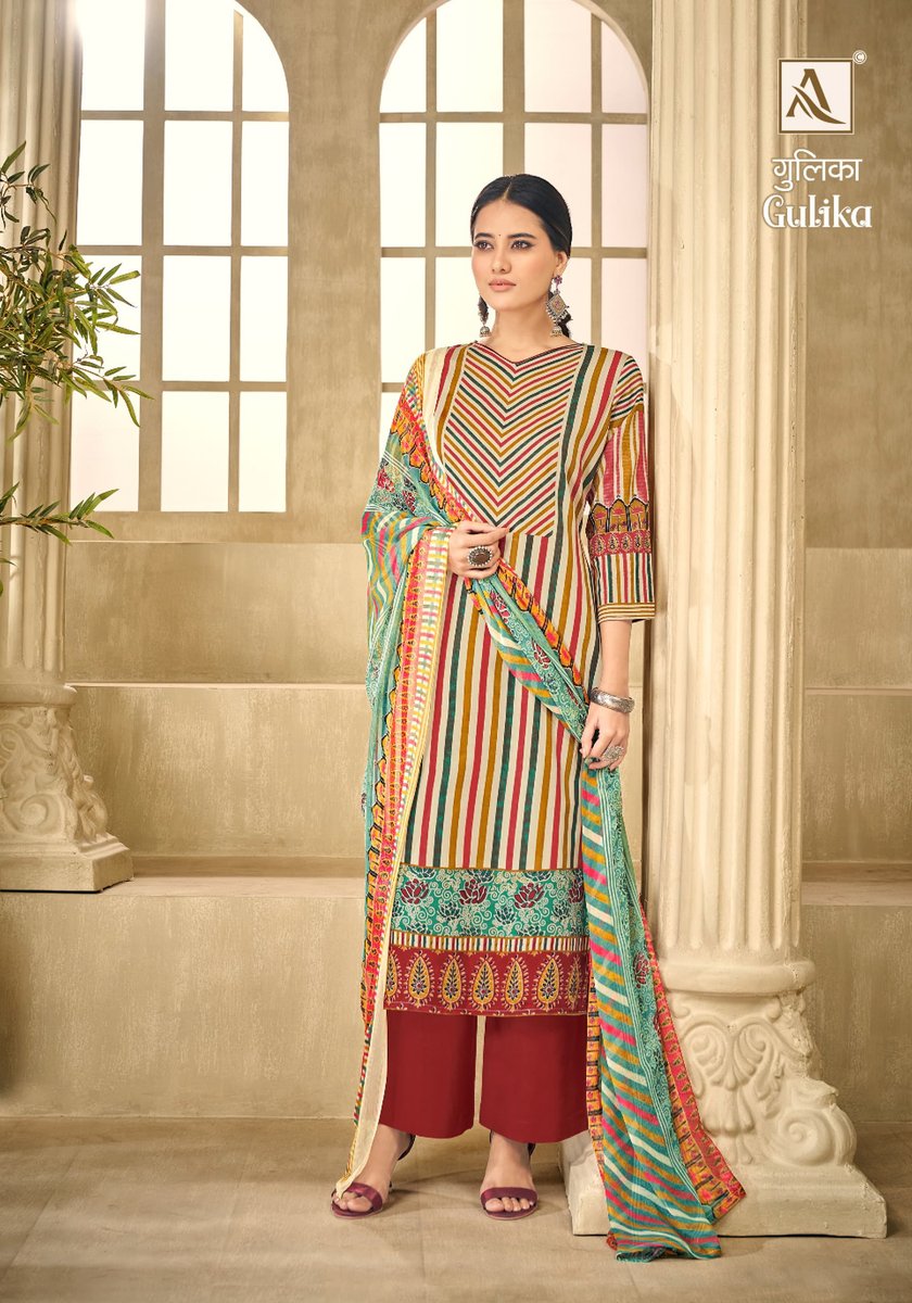 ALOK SUIT GULIKA H-1471-001 TO H-1471-006 1