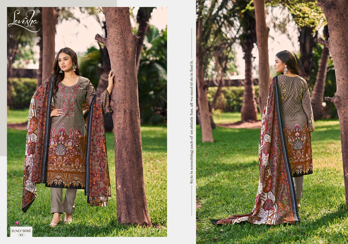 LEVISHA NAIRA NX VOL-3 3013 TO 3019 3