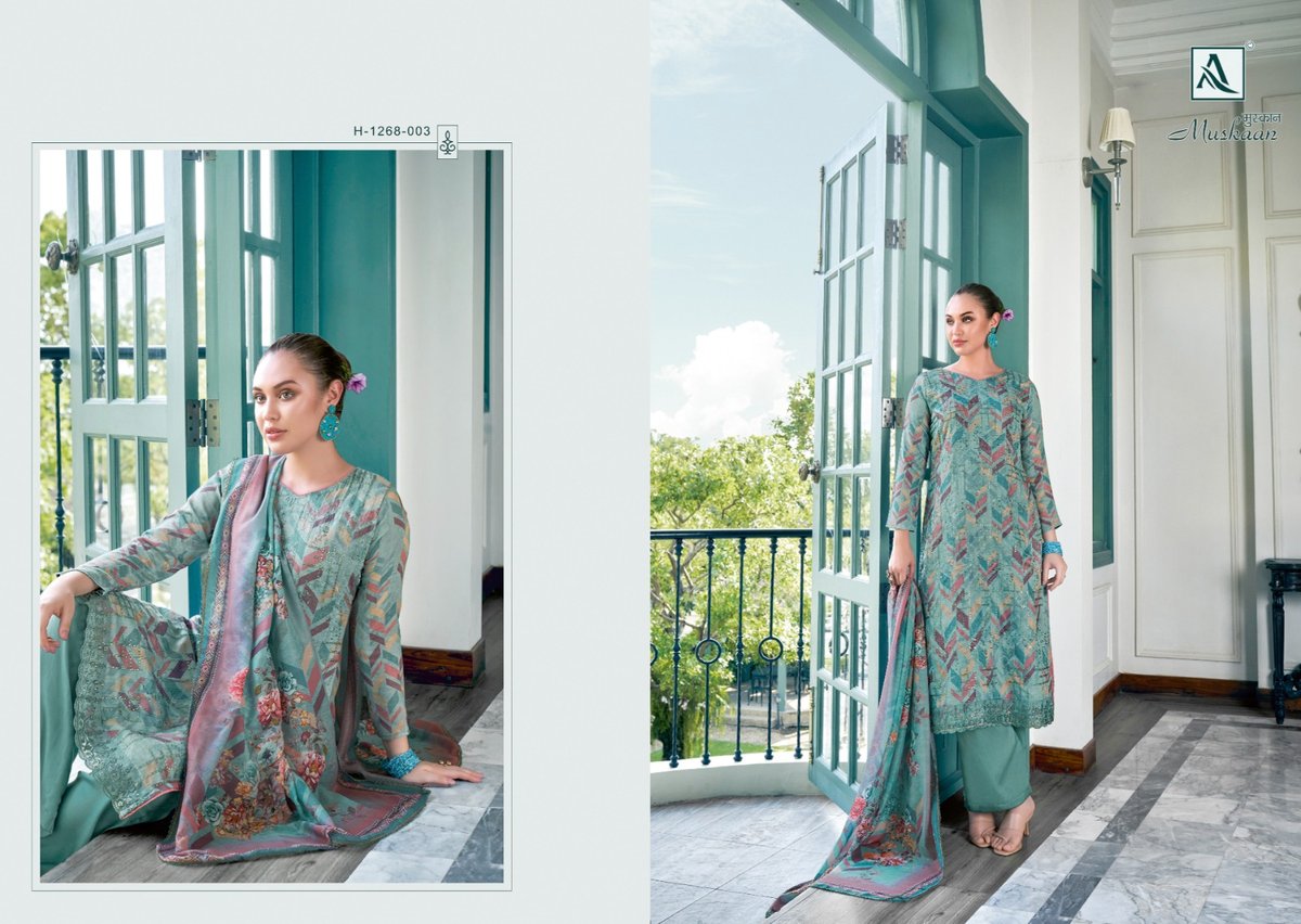 Alok Suit Muskaan 1268-001 to 1268-006 Series 3