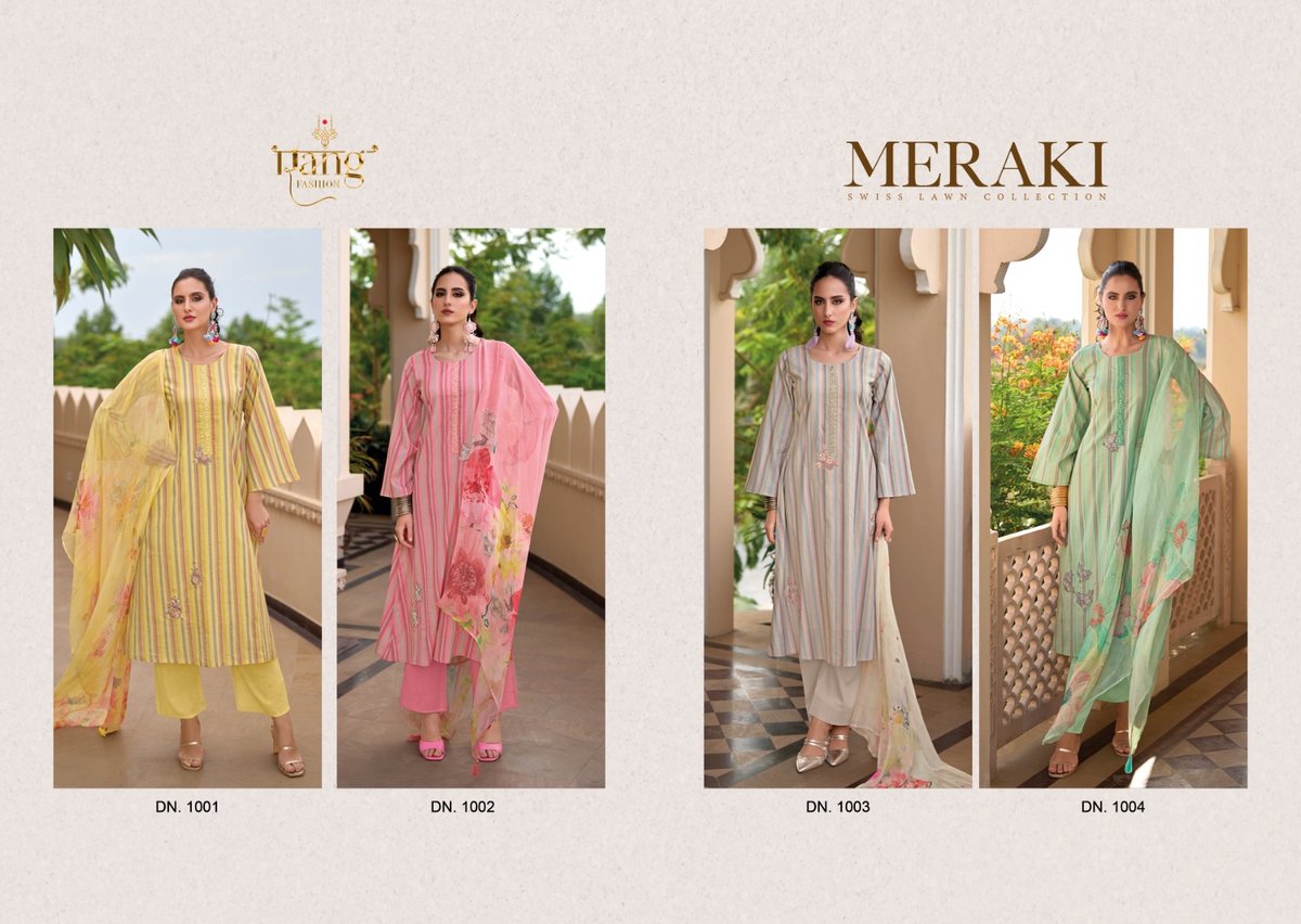 RANG FASHION MERAKI 1001 TO 1004 5