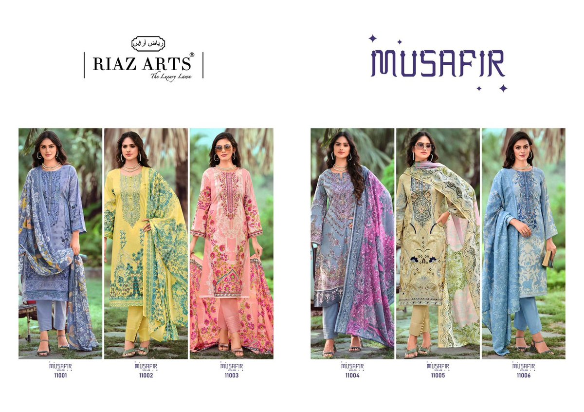 RIAZ ARTS MUSAFIR VOL-9 11001 TO 11006 7