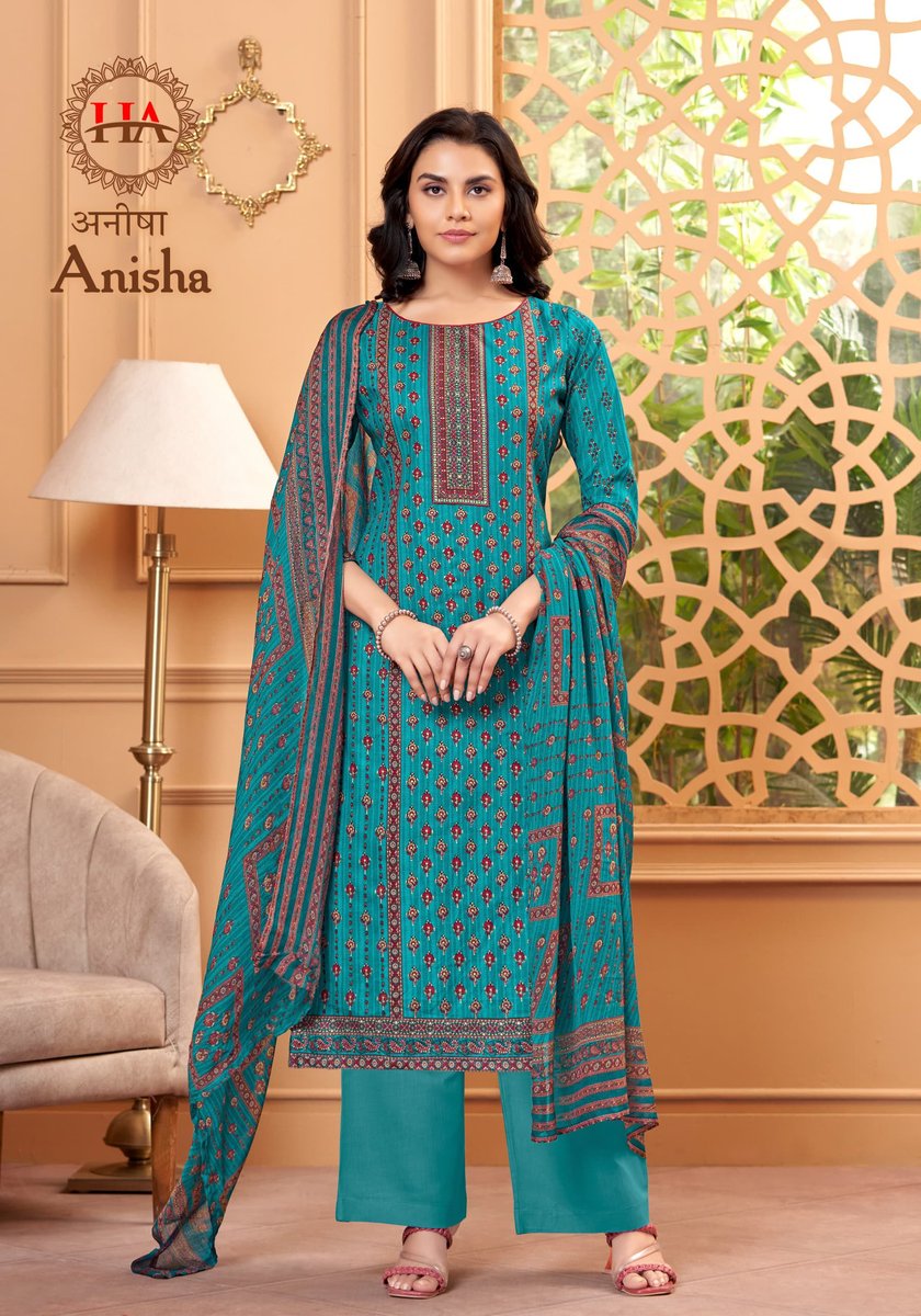 HARSHIT FASHION ANISHA H-1524-001 TO H-1524-008 6