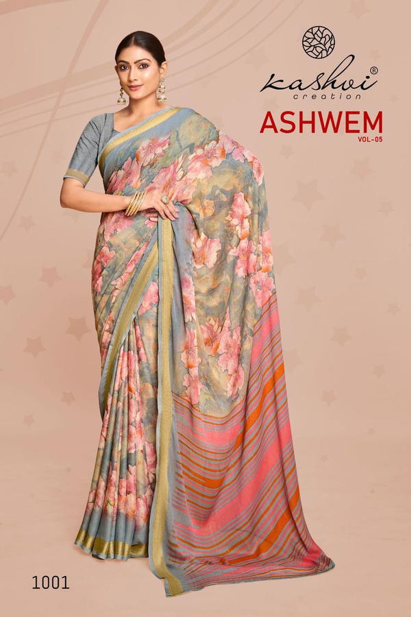 KASHVI CREATION ASHWEM VOL-5 1001 TO 1008