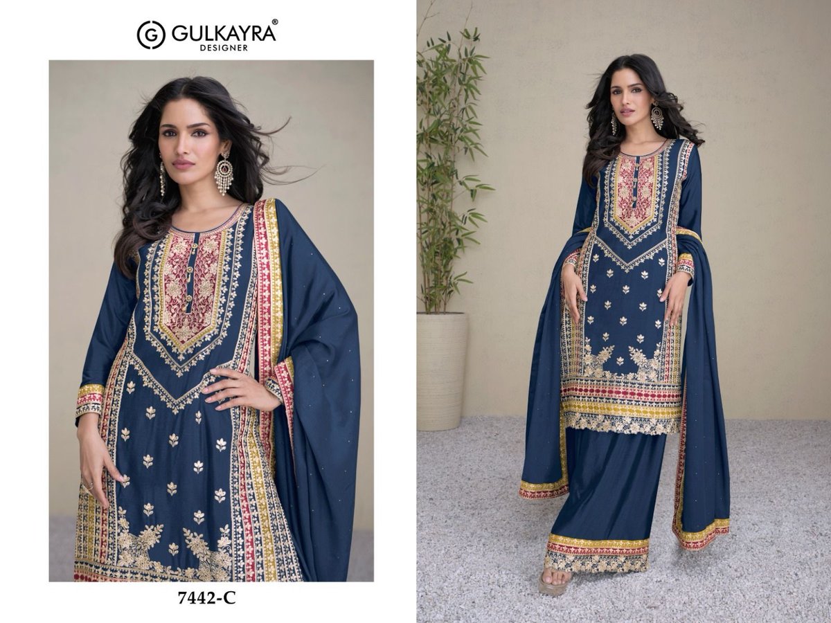 GULKAYRA DESIGNER AMAYRA 7442-A TO 7442-C 3