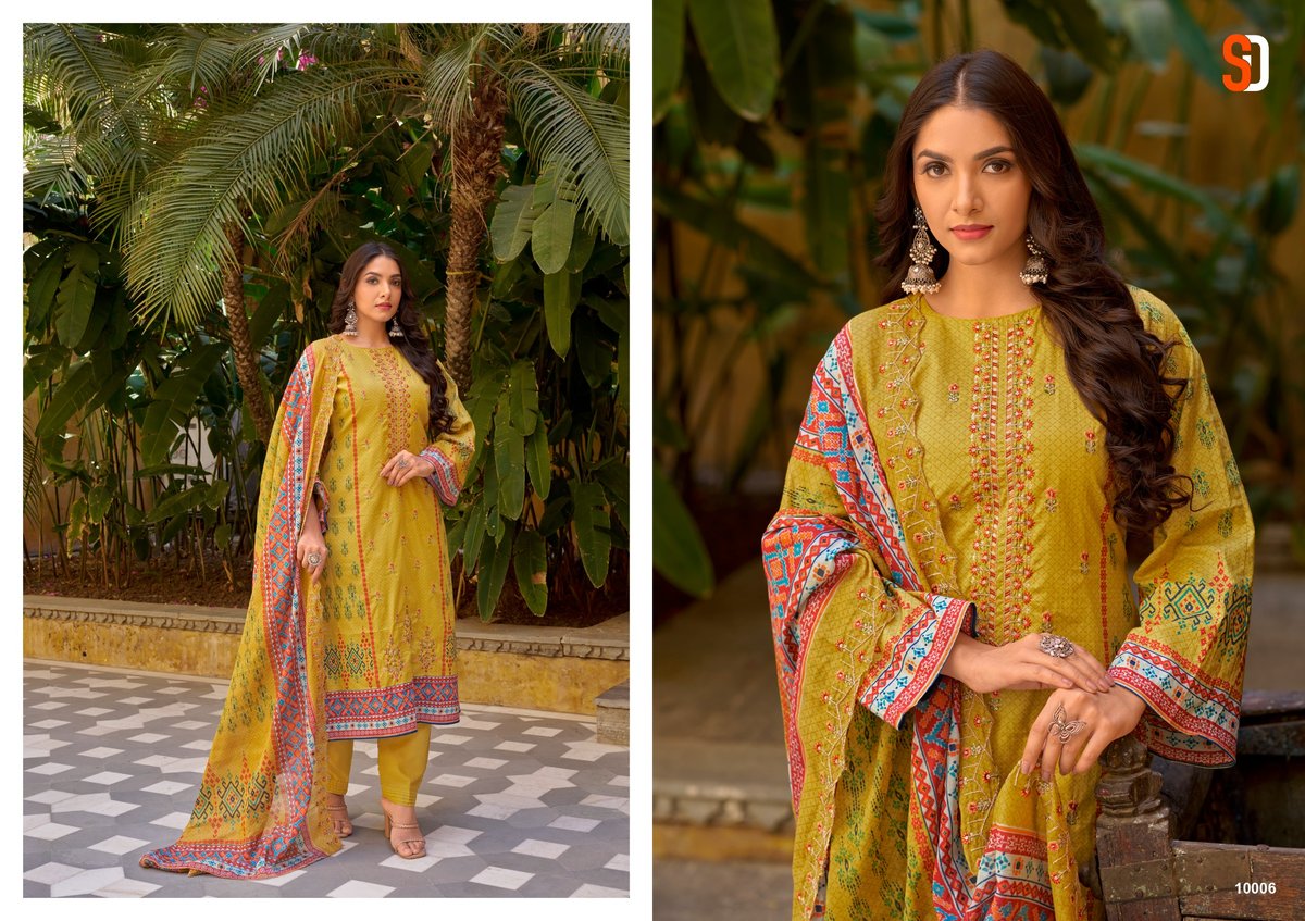 SHARADDHA DESIGNER BIN SAEED VOL-10 10001 TO 10008 6