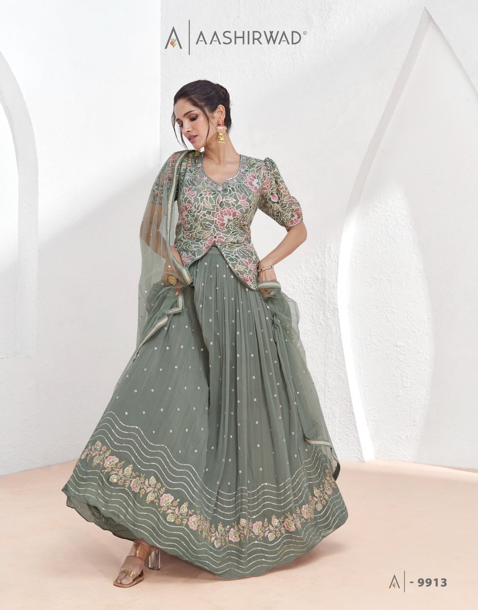 AASHIRWAD CREATION AARZOO 9912 TO 9915 2