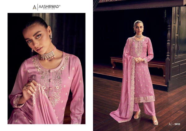 Aashirwad Creation Manya 9655-9658 Series