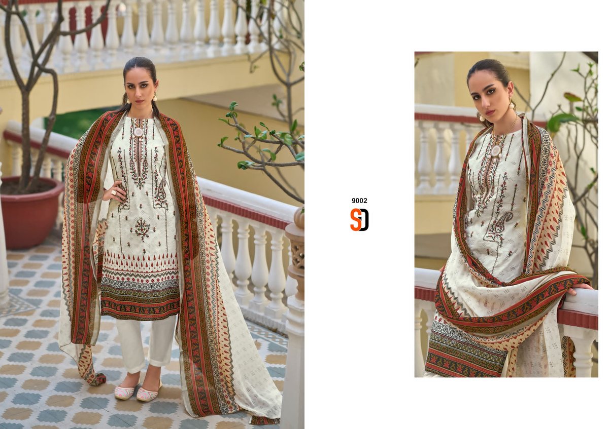 SHARADDHA DESIGNER BIN SAEED VOL-9 9001 TO 9004 2