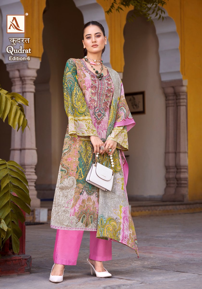 ALOK SUIT QUDRAT - 6 H-1571-001 TO H-1571-008 1