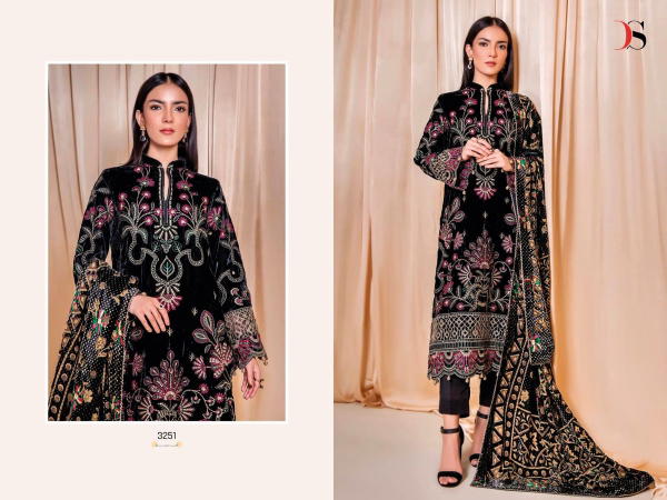 Deepsy Suit Adan Velvet 23 3251-3254 Series