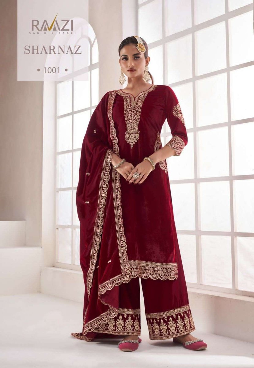 Rama Fashion Raazi Sharnaz 1001-1004 Series 1