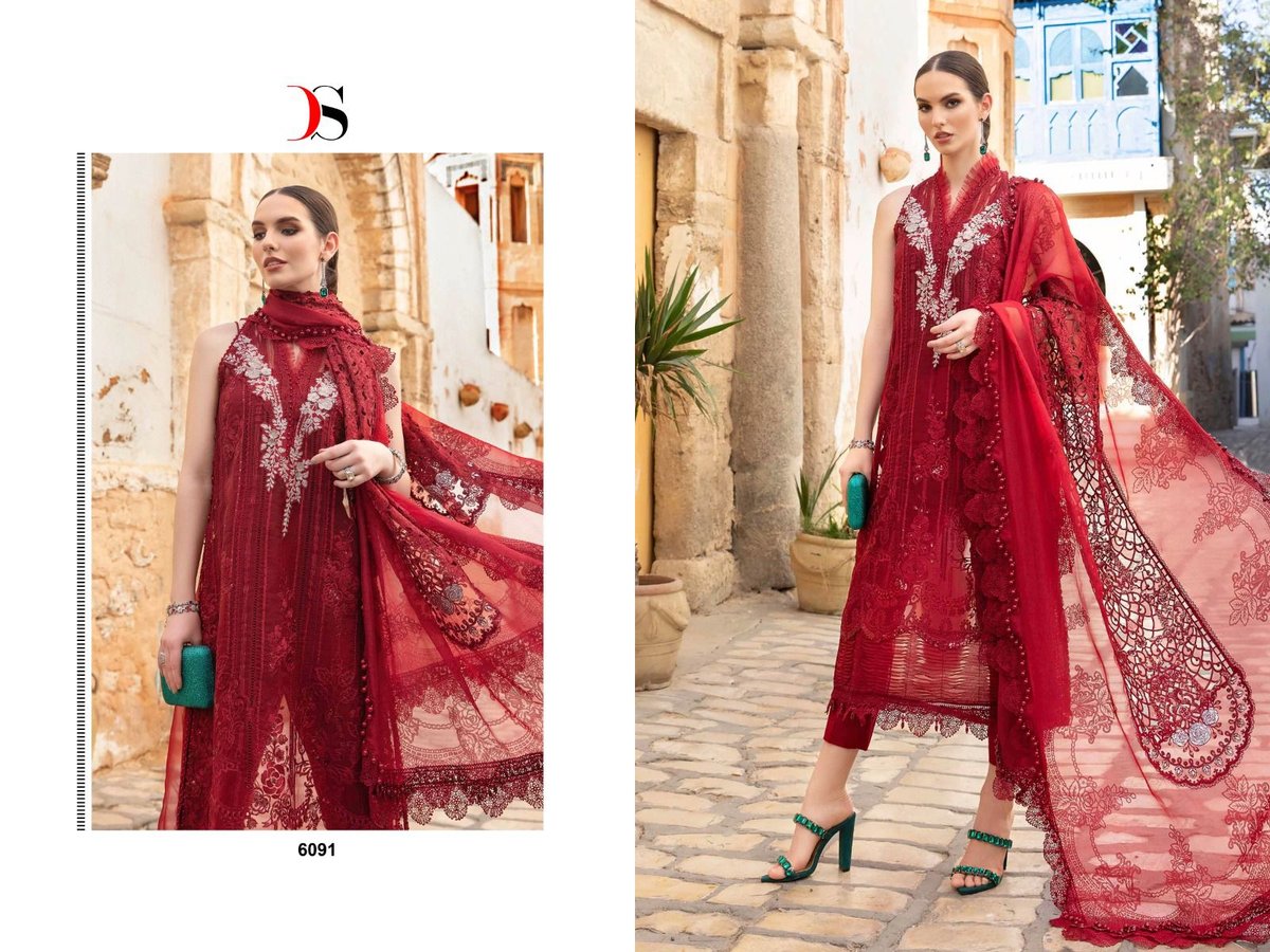 DEEPSY SUITS MARIA.B VOYAGE LAWN - 24-2 6091 TO 6097 1