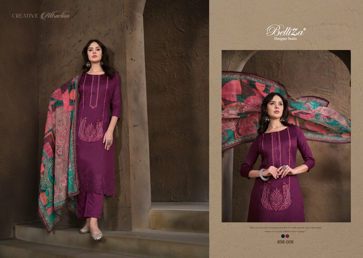 BELLIZA DESIGNER JASHN E ISHQ VOL-4 898-001 TO 898-008 8