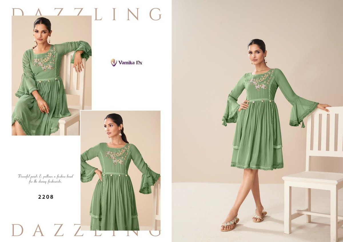 Vamika Nx Tunic Vol-2 2207-2212 Series 2